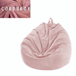 Classic Bean Bag, Corduroy, Pear Shape, + up to 2,5kg BEANS!